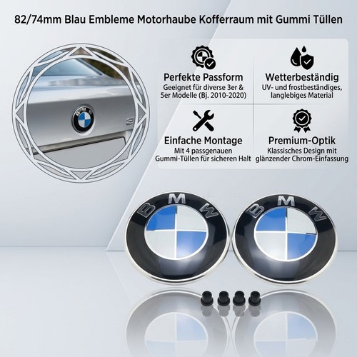 Für bmw emblem - emblem, 82mm