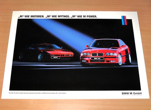 Bmw e36 poster m1 - 33,