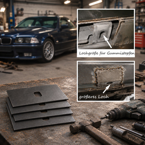 Bmw e36 reparaturbleche - e36,